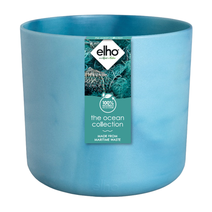 the ocean collection round 16cm atlantic blue